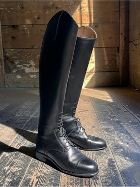 Ariat 53005 Crowne Pro Field Riding Boot Black Size 8.5